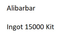 Alibarbar Ingot 15000 Kit