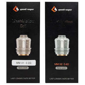 COILS/PODS: GeekVape - MeshMellow MM Replacement Coils