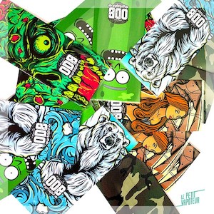 Batteries Chargers: ODB 4 pc 18650 Battery Wrap