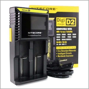 Batteries Chargers: Nitecore Intellicharger D2 LCD Battery Charger