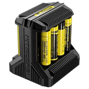 Batteries Chargers: Nitecore Intellicharger I8 Li-ion/NiMH Battery 8-slot Charger