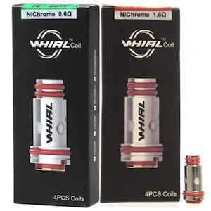 Uwell Coils: Uwell Whirl Replacement Coils (0.6ohm & 1.8ohm) for Whirl 20, Whirl 22 Starter Kit (4 Pack)