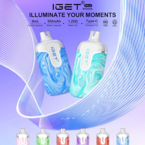 Pods And E Liquids: IGET HALO KP3000 POD