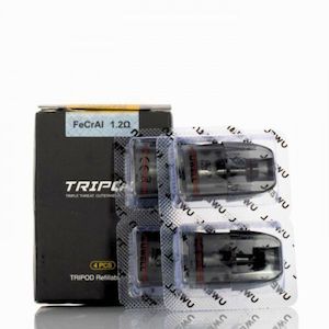Atomizer And Coil: UWELL Tripod Replacement Pods 1.2 Ohm