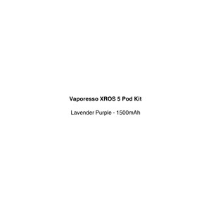 All Vape: Vaporesso - XROS 5 Pod Kit
