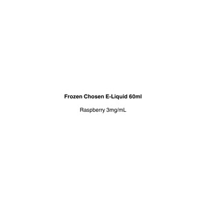 Frozen Chosen E-Liquid 60ml 3mg/ml