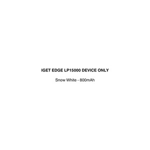 IGET EDGE LP15000 DEVICE
