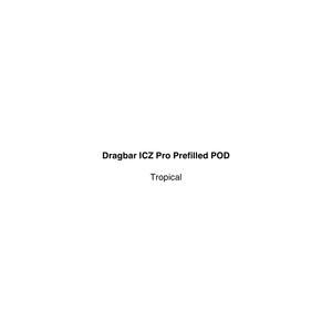 Pods And E Liquids: Dragbar ICZ Pro Prefilled POD