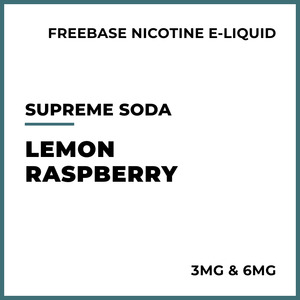 E Liquid Beverage: Supreme Soda - Lemon Raspberry