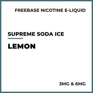 E Liquid Beverage: Supreme Soda (Ice) - Lemon
