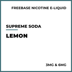 E Liquid Beverage: Supreme Soda - Lemon