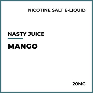 E Liquid Mint Iced Menthol: Nasty Juice Salts - Mango
