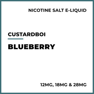 Custardboi Salts - Blueberry