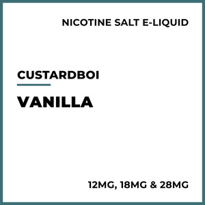 Custardboi Salts - Vanilla