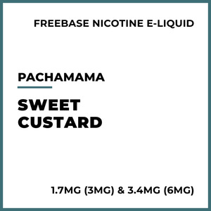 E Liquid Creamy: Pachamama Desserts - Sweet Custard