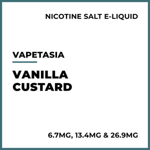 Vapetasia Salts - Vanilla Custard