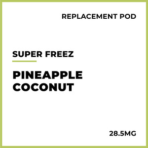 Hardware All: Super Freez Replacement Pod - Pineapple Coconut
