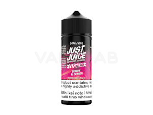 0mg E Liquid: Just Juice - Fusion Berry Lemon