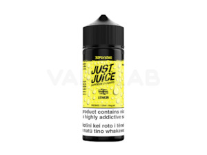 0mg E Liquid: Just Juice - Lemon