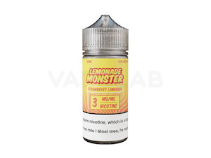 0mg E Liquid: Lemonade Monster - Strawberry Lemonade