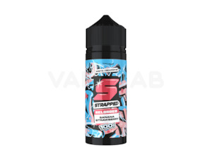 3mg E Liquid: Strapped Reloaded - Banana Strawberry