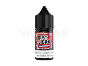 Six Licks Salts - Cherry Raspberry