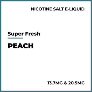 Super Fresh Salts - Peach