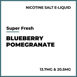 Super Fresh Salts - Blueberry Pomegranate