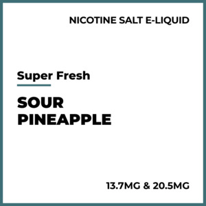Super Fresh Salts - Sour Pineapple