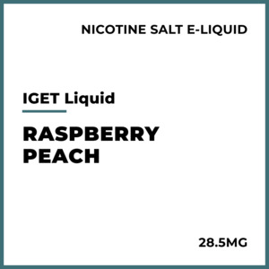 IGET Liq Salts - Raspberry Peach