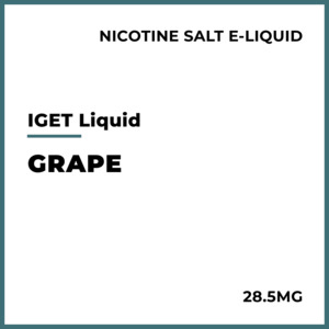 IGET Liq Salts - Grape