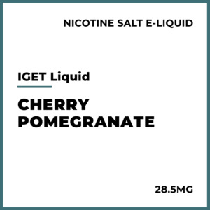 E Liquid Fruit: IGET Liq Salts - Cherry Pomegranate