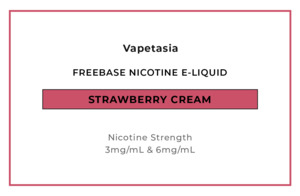 E Liquid Creamy: Vapetasia - Strawberry Cream