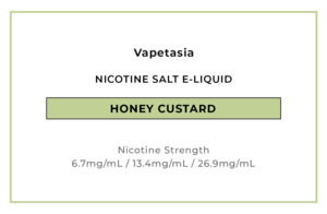 Vapetasia Salts - Honey Custard