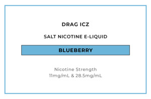 DRAG ICZ Salts - Blueberry