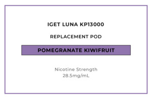 IGET LUNA KP13000 Replacement Pod - Pomegranate Kiwifruit