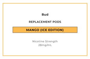 Popular: Bud Replacement Pods (Limited Edition) - Mango (Ice Edition)