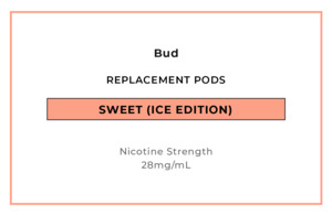 Bud Replacement Pods (Limited Edition) - Sweet (Ice Edition)