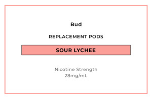 Bud Replacement Pods (Limited Edition) - Sour Lychee