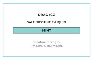 20mg Salts: DRAG ICZ Salts - Mint