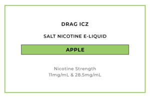 20mg Salts: DRAG ICZ Salts - Apple