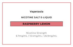 Vapetasia Salts - Raspberry Lemon