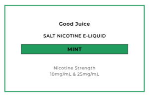 Good Juice Salts - Mint