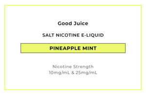 Good Juice Salts - Pineapple Mint