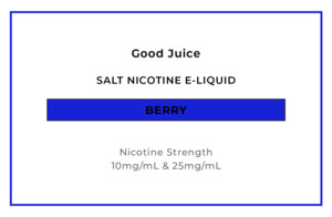 Good Juice Salts - Berry