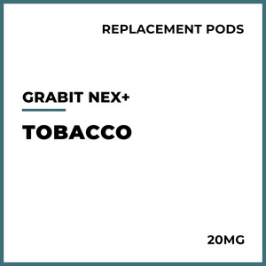 Grabit NEX+ Pre-filled Replacement Pods - Tobacco
