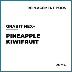 Grabit NEX+ Pre-filled Replacement Pods - Pineapple Kiwifruit