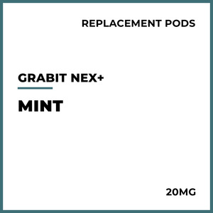 Grabit NEX+ Pre-filled Replacement Pods - Mint