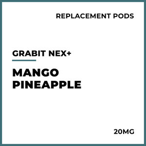 Grabit NEX+ Pre-filled Replacement Pods - Mango Pineapple
