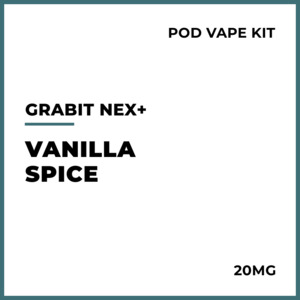 Grabit NEX+ Disposable Pod Vape Kit - Vanilla Spice
